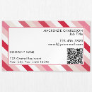 Search for qr magnetic business cards Pink