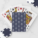 Search for nautical playing cards Blue