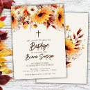 Search for autumn christening invitations Flowers