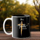 Search for gold cross mugs Christian