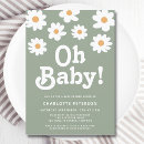 Search for retro baby shower invitations Typography