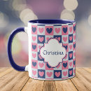 Search for valentine heart pattern mugs Birthday