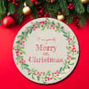 Search for elegant christmas paper plates Festive