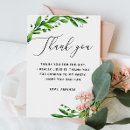 Search for green leaf thank you cards Calligraphy