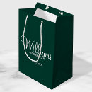 Search for emerald green gift bags Bridesmaid
