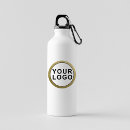 Search for water bottle stickers business logo