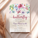 Search for butterfly garden baby shower invitations Floral
