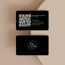 Search for generate qr code business cards Administrative professional