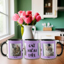 Search for purple cat mugs Cute
