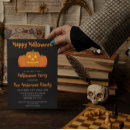 Search for happy halloween invitations Orange