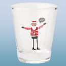 Search for santa claus shot glasses Humour