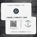 Search for whatsapp business cards Simple