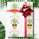 Search for pineapple wrapping paper Cute