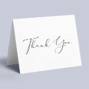 Search for simple business thank you cards White