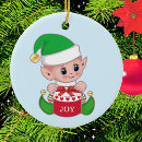 Search for elf in christmas tree decorations Modern