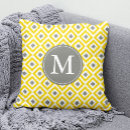 Search for grey and yellow cushions Pattern