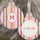 Search for monogrammed pet tags Geometric