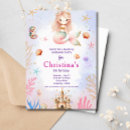 Search for starfish birthday invitations Whimsical
