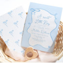Search for whimsical baby boy shower invitations Bow
