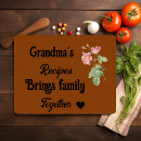 Search for recipe chopping boards Grandma