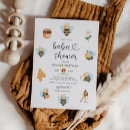 Search for honey bee baby shower invitations Boho