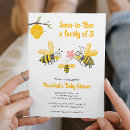 Search for soon to bee baby shower invitations Honeycomb