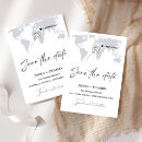 Search for world map save the dates Destination