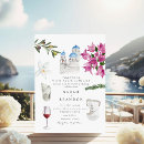 Search for santorini wedding invitations Watercolor