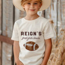 Search for football birthday tshirts First year down