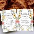 Search for boho floral wedding invitations Rustic