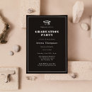 Search for chic graduation invitations High school senior
