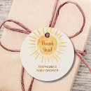 Search for baby shower thank you tags Simple