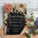 Search for rustic floral bridal shower invitations String lights