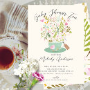 Search for tea party invitations Wildflowers
