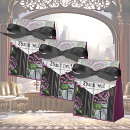 Search for gothic wedding favour boxes Purple