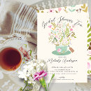 Search for bridal tea party invitations Love is brewing