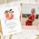 Search for georgia peach invitations Peaches