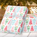 Search for green christmas tree wrapping paper Pastel