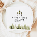 Search for pine tree napkins Adventure baby shower