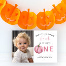 Search for pink pumpkin birthday Is turning one