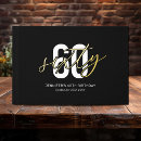 Search for 60th birthday guest books Modern