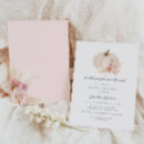 Search for dried florals baby shower invitations Watercolor floral
