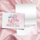 Search for candy thank you cards Baby girl