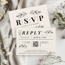 Search for retro wedding enclosure cards Simple