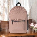 Search for rose gold backpacks Glitter