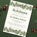 Search for feliz navidad party invitations Watercolor