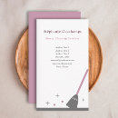 Search for house cleaning business cards Cleaner