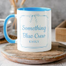 Search for unique wedding mugs Bridal party