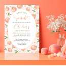 Search for one sweet peach birthday invitations Fruit