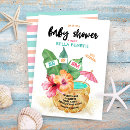 Search for island baby shower invitations Aloha